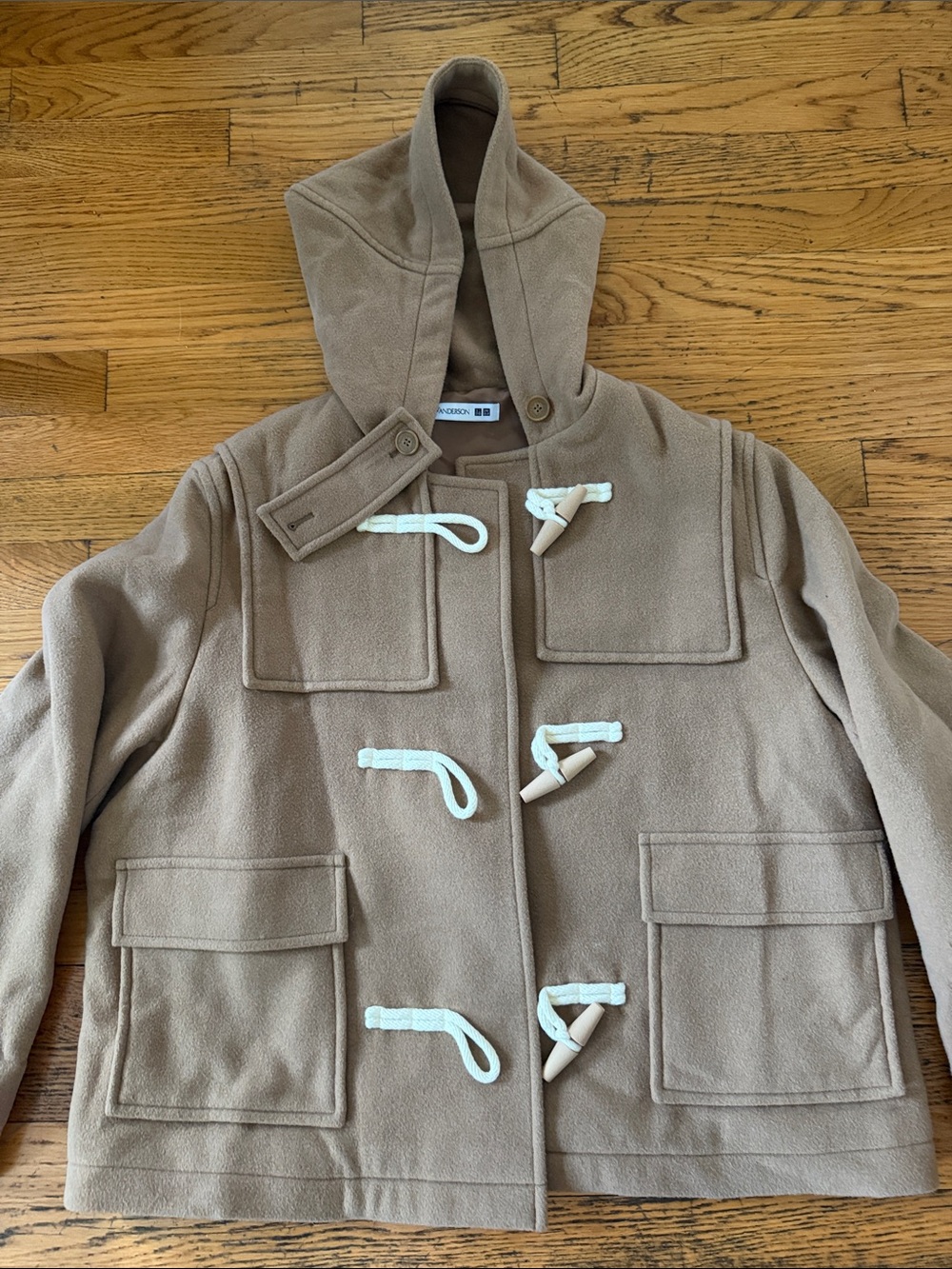 Jonathan Anderson crop duffle jacket